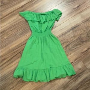 Lilly Pulitzer beach cover up , strapless dress